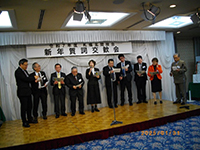 恒例の「恋の北間税会♪」熱唱