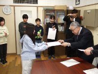 「税の標語」表彰式